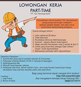 Loker Paruh Waktu Jakarta Barat